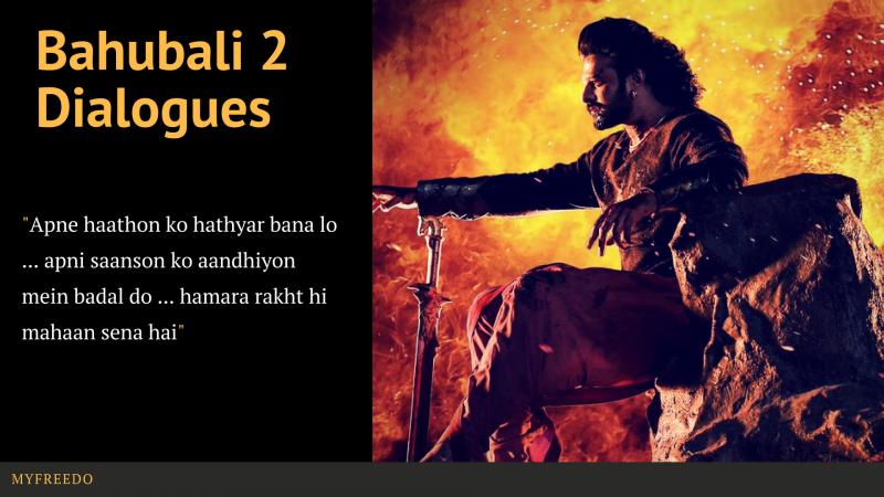 Bahubali 2 Dialogues